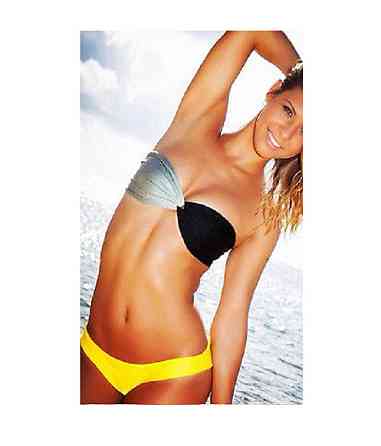 Труси для купальника з бантом жовтий Київ