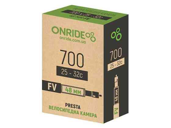 Камера для велосипеда d-700 25/32С FV 48 ТМ ONRIDE Київ