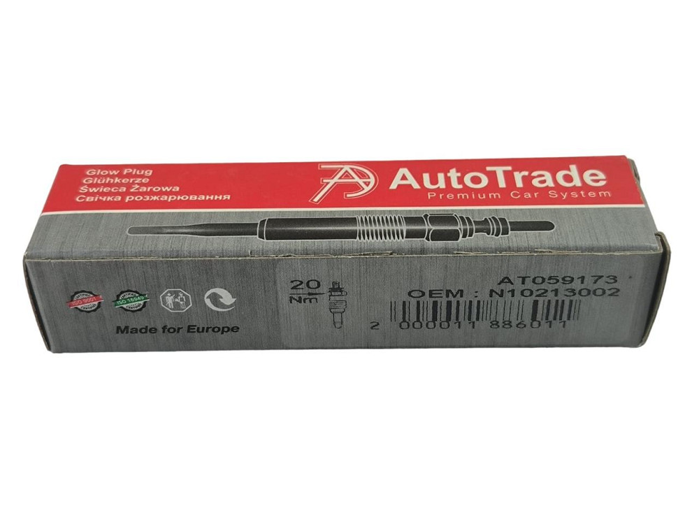 Свеча Audi 80,100,A4,B5VW Golf III PassatB5,T4 1.9; 2.4 TDI (11V) накала Мукачево - изображение 2