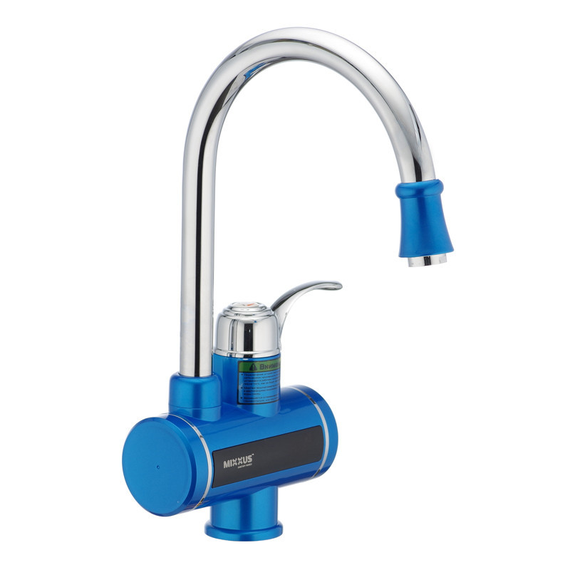Проточний водонагрівач Mixxus Electra 240-E Blue з індикатором температури (MI2747) Чернівці - фото 1