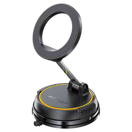 Автотримач для телефона ACEFAST D55 magnetic car holder for dashboard Black Одеса