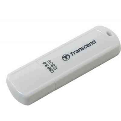 USB флеш накопитель Transcend 128GB JetFlash 730 White USB 3.0 (TS128GJF730) Винница