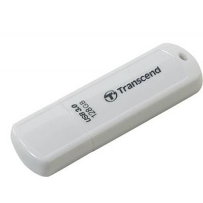 USB флеш накопитель Transcend 128GB JetFlash 730 White USB 3.0 (TS128GJF730) Винница - изображение 2
