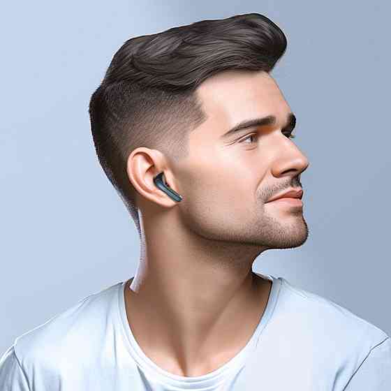 Навушники бездротові HOCO EQ5 Energy true wireless ANC+ENC noise reduction BT headset Black 6942007602419 Одеса