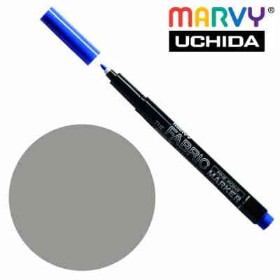 Художественный маркер Marvy Серый теплый, д/св. тканей, односторонний, 2мм, #522, Fine point (028617521206) Винница