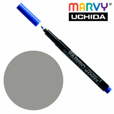 Художественный маркер Marvy Серый теплый, д/св. тканей, односторонний, 2мм, #522, Fine point (028617521206) Винница - изображение 1