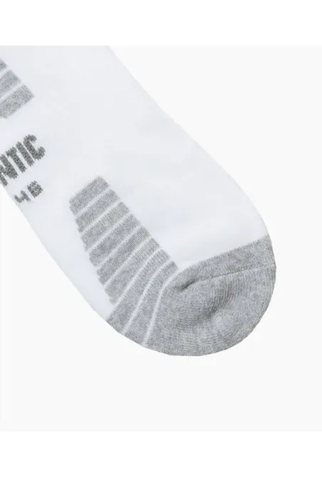 Шкарпетки чоловічі короткі Atlantic MC-004 Утеплена стопа 43-46, Чорний, Білий Київ - фото 2