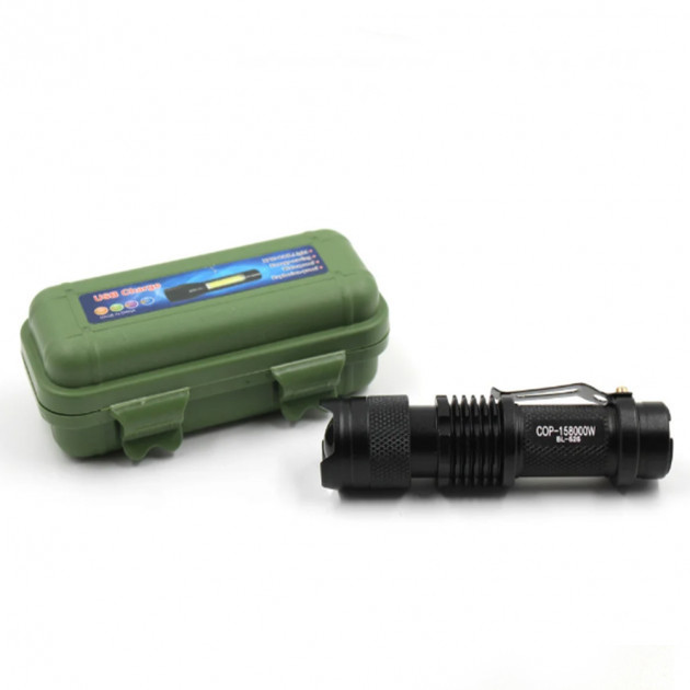 Ручной инспекционный фонарь Police 525/8468-ХРЕ+СОВ, Оригинальный карманный фонарик BE-92 Львов - изображение 6