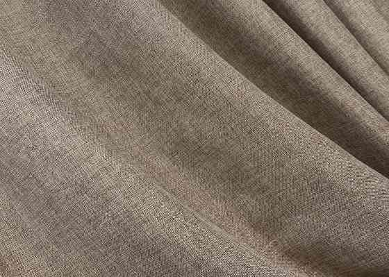 Комплект готових штор VR-Textil Льон Мішковина № 113ш Світло-кавовий 150х275 см 2 шт (30-255) Київ