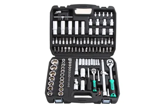 Набір голівок і насадок 108 ед. Сила 1/2, 1/4 (трещетки 72зуба) Вінниця