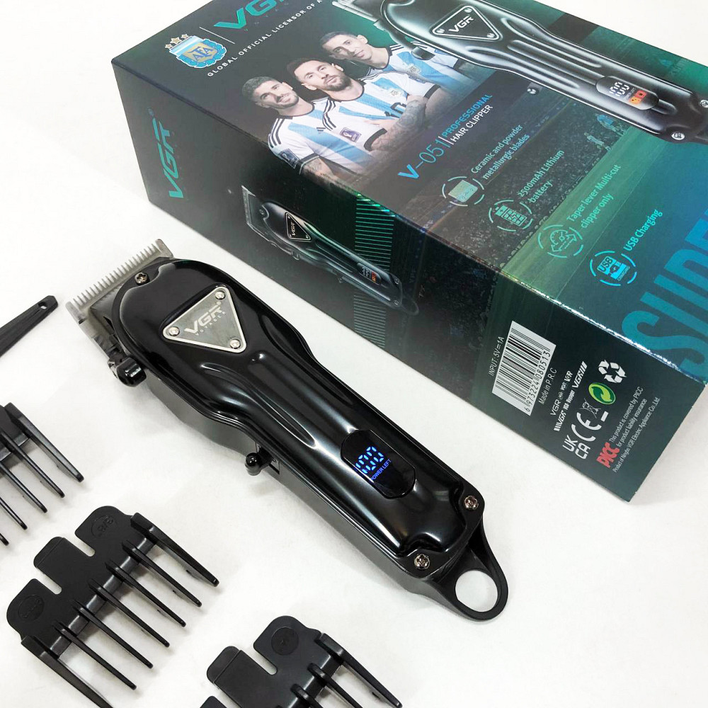 Машинка для стрижки мужская, Электробритва для стрижки головы Профи машинка волос PC-99 Львов - изображение 2