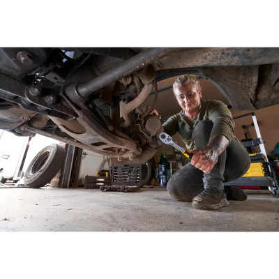 Набор головок Stanley торцевых 3/8" 10 шт. с трещеткой (STMT82670-0) Винница - изображение 6