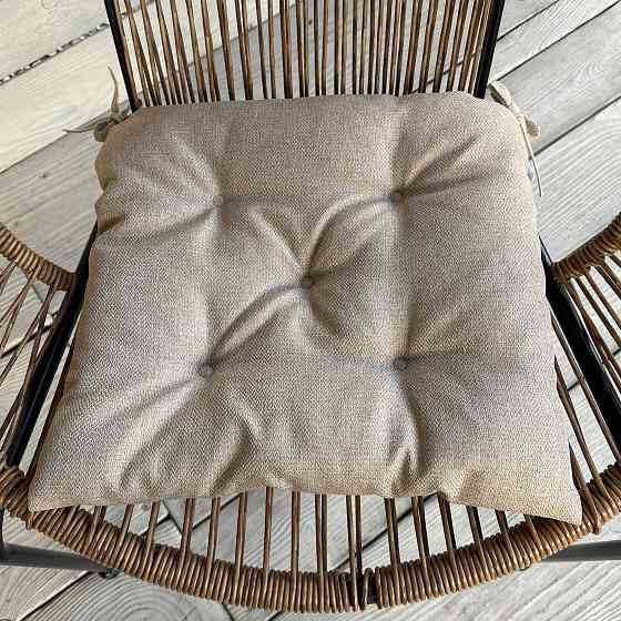 Подушка для стільців (38x38х5 см) Decorator Мальмо колір бежевий 84-100 Київ