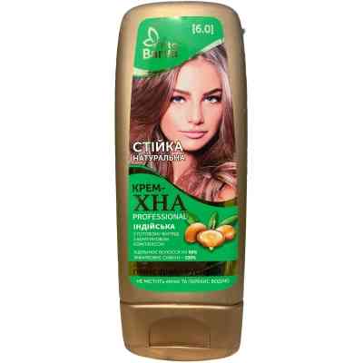 Хна Fito Barva Professional Індійська крем-хна в готовому вигляді 6.0 - Природний русявий 140 мл (4820098542284) Вінниця