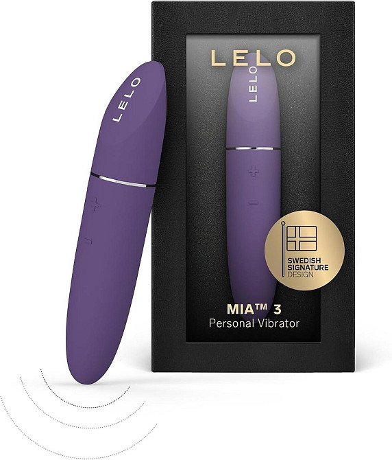 Шикарна віброкуля LELO Mia 3 Purple Sex Aura Київ - фото 8