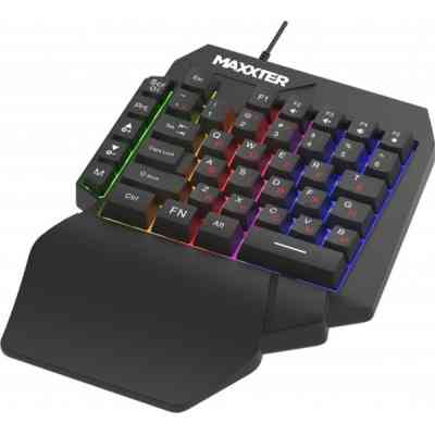 Клавіатура Maxxter KBG-OH-01B-UA USB UA Black (KBG-OH-01B-UA) Вінниця
