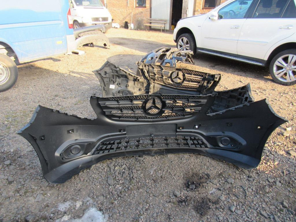 Бампер передній Mercedes Vito w447 v-Class 2014-2020 (A4478809800) Ковель - изображение 4