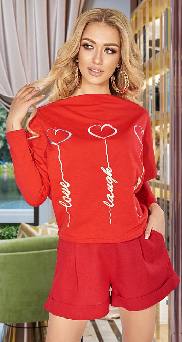 Прогулочный костюм с вышивкой (42) Киев - изображение 2