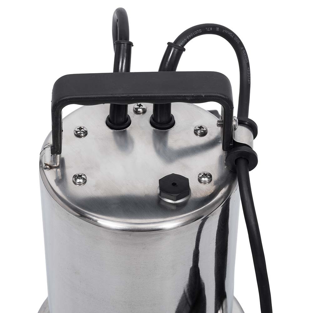 Насос дренажный садовый 0.75кВт Hmax 8.5м Qmax 200л/мин (часто 30мм, нерж) AQUATICA (773085) Ровно - изображение 10