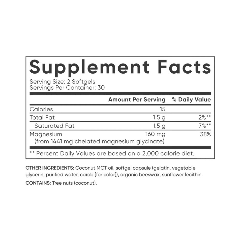 Мінерали Sport Research Магній гліцинат  Magnesium Glycinate 160mg 60 гел капс Київ - фото 2
