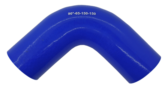 Патрубок (150 мм х 150 мм) (90` - кут) (d=65 товщ = 4 мм) Мукачево