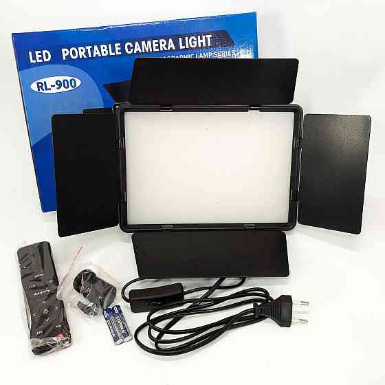 Видеосвет для блогеров визажистов, Набор постоянного света, Видеосвет с сетевым адаптером FM-57 Ивано-Франковск