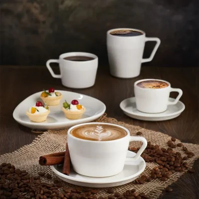 Блюдце By Bone Smooth 15 см Біле (SM-01-CT) Винница - изображение 2