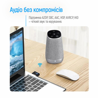 Bluetooth-адаптер ColorWay BT 5.3 (CW-AD-BT53) Винница - изображение 6
