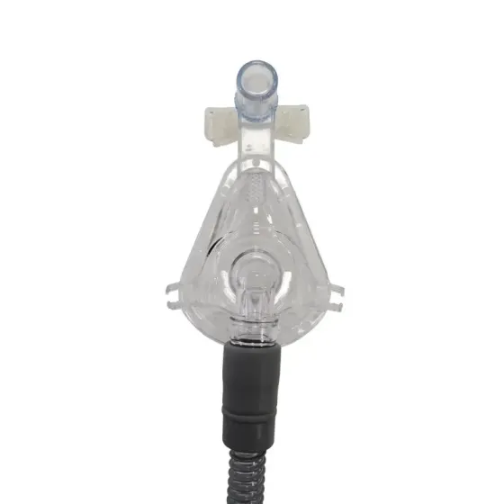 Орально-назальна силіконова маска для CPAP Sleepas з отвором для видиху (M) Дніпро