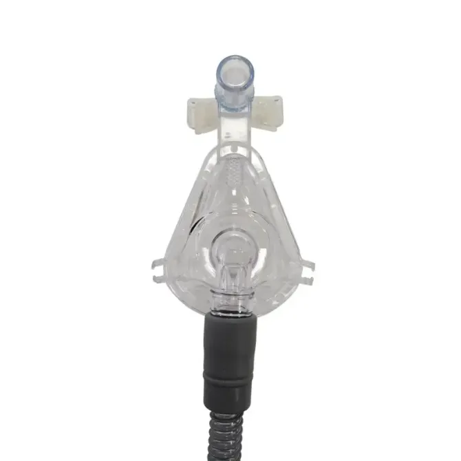Орально-назальная силиконовая маска для CPAP Sleepas с отверстием для выдоха (M) Днепр - изображение 3