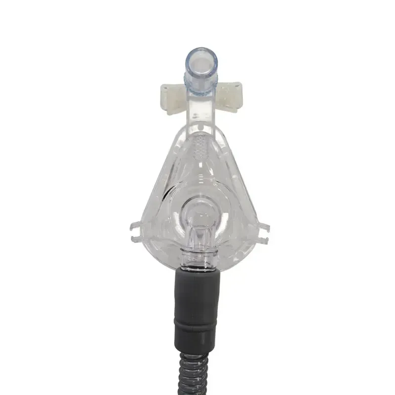 Орально-назальна силіконова маска для CPAP Sleepas з отвором для видиху (M) Дніпро - фото 3