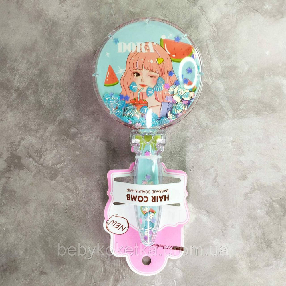 Щітка для волосся з паєтками Львів - фото 2