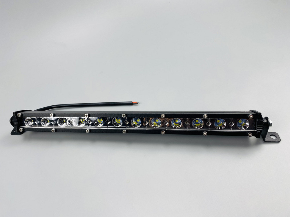 Фара LED прямокутна 36W (плоска) (12 діоди) (chip 3030) IP68 (33,8см х 5см х 3см) Мукачево - фото 1