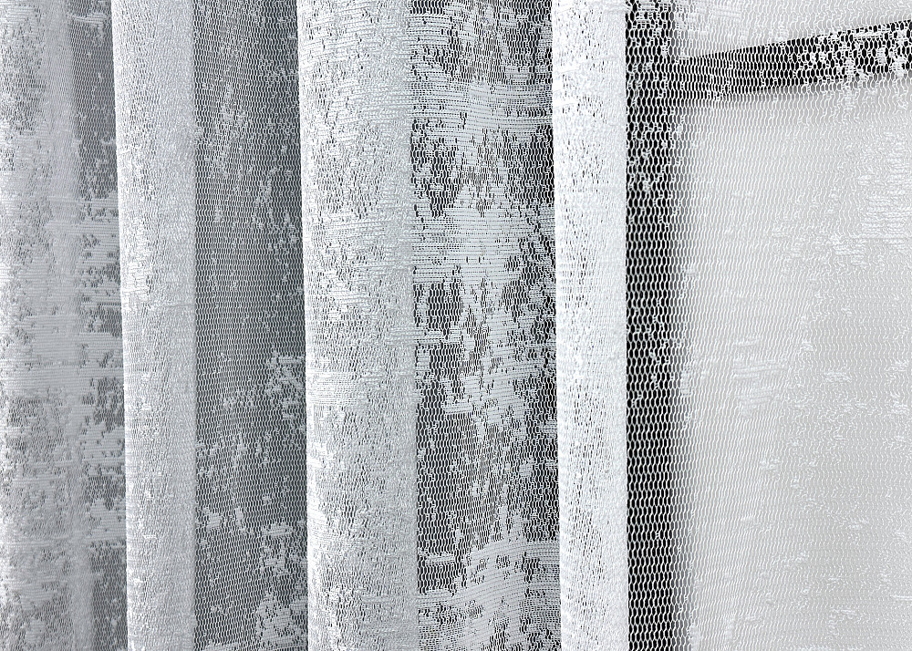 Кухонна арка з макраме VR-Textil № 000к жакард "Мрамор Al-1" білий 300х150 см (51-220) Київ - фото 4