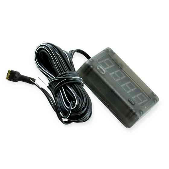 Вольтметр-тахометр с дисплеем на скотче проводом 12В для ДИЗЕЛЬных двигателей генератором BOSCH AYRO Мукачево