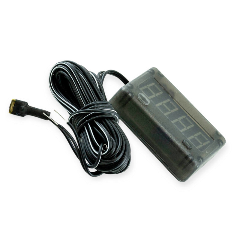 Вольтметр-тахометр с дисплеем на скотче проводом 12В для ДИЗЕЛЬных двигателей генератором BOSCH AYRO Мукачево - изображение 1