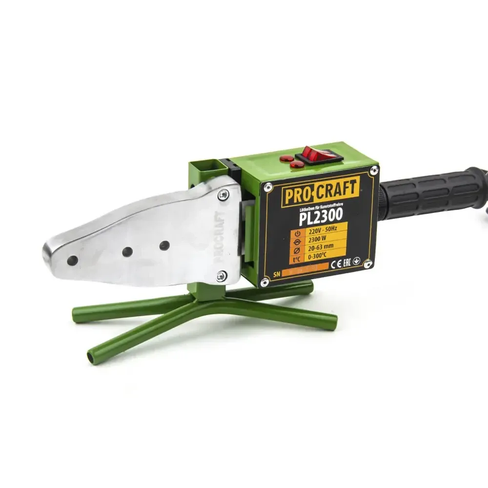 Паяльник для пластикових труб Procraft, Паяльник для труб 1500 Вт Насадки 20, 25, 32, 40, 50, 63 мм Львів - фото 6