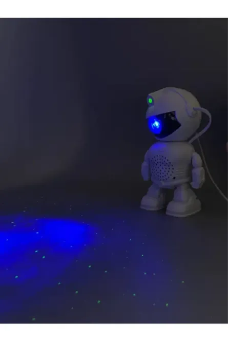 Ночник-проектор зоряного неба RGB з колонкою, лазером, пультом керування та ефектом місяця Одеса - фото 12