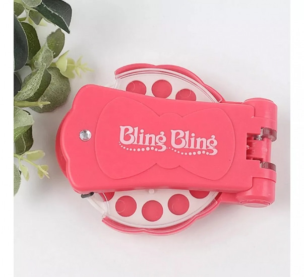 Набір для творчості дівчинці - Стайлер для прикраси стразами Блінгер – Стрази для волосся дитячі Blinger, в комплекті 12 дисків, 180 страз Вінниця - фото 3