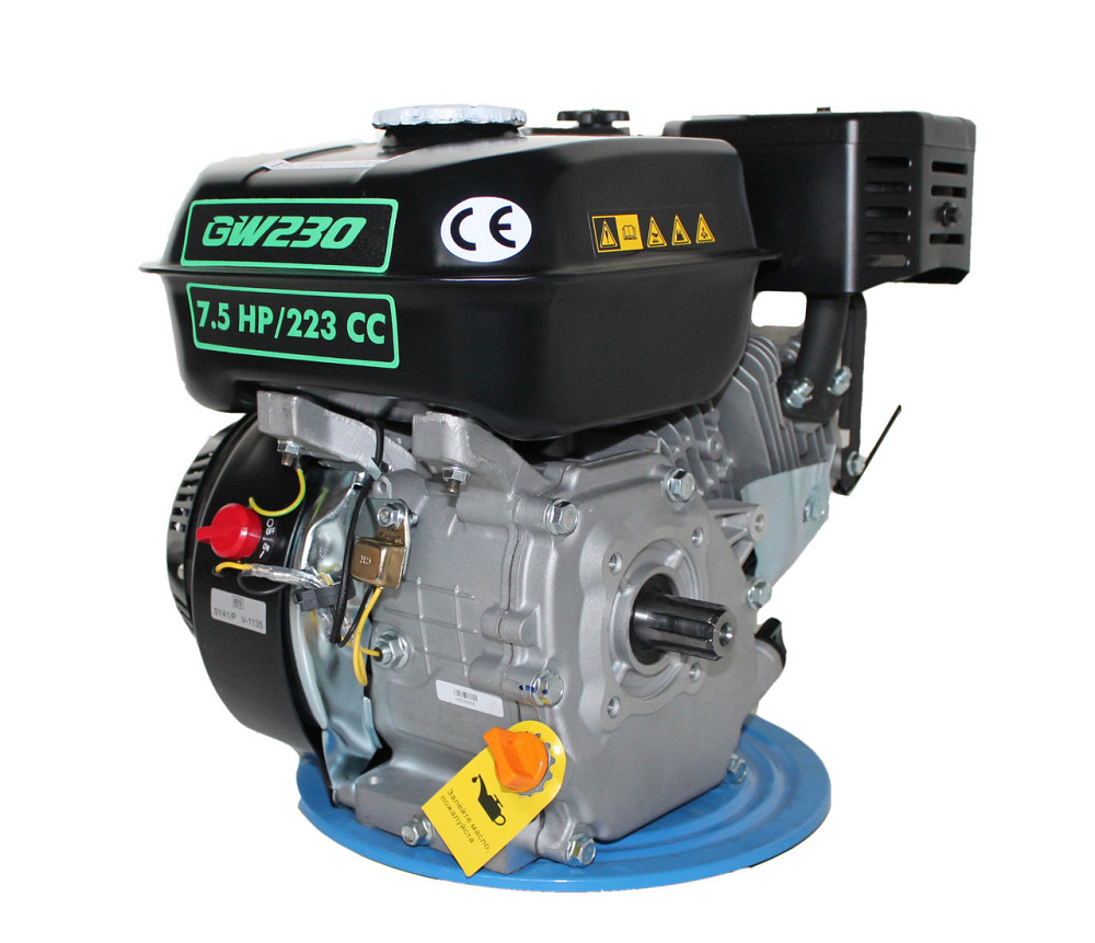 Двигатель бензиновый GrunWelt 230F-Т25 NEW Евро 5 (7,5 л.с., шлицы 25 мм) Харьков - изображение 2