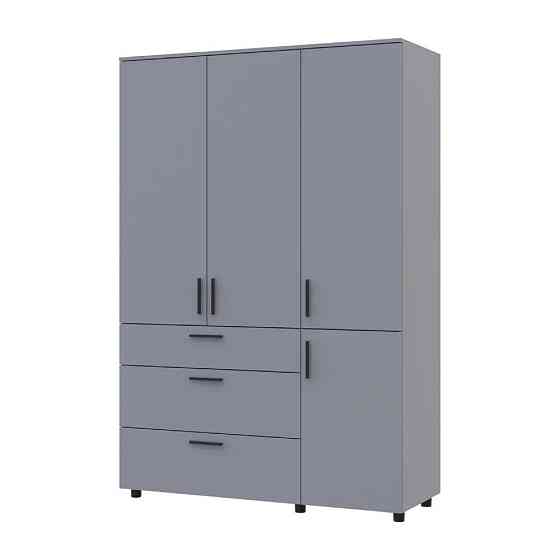 Шкаф для одежды Doros Торн Серый 3 ДСП/3Ш (полки) 135х51.6х200 (DRS-012064) Львов