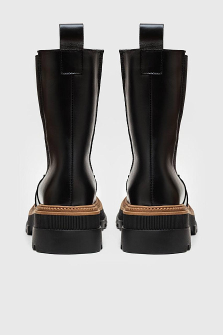 Черевики жіночі EDAN 71 чорні (зима, шкіра натуральна) (6082) Коломия - фото 3