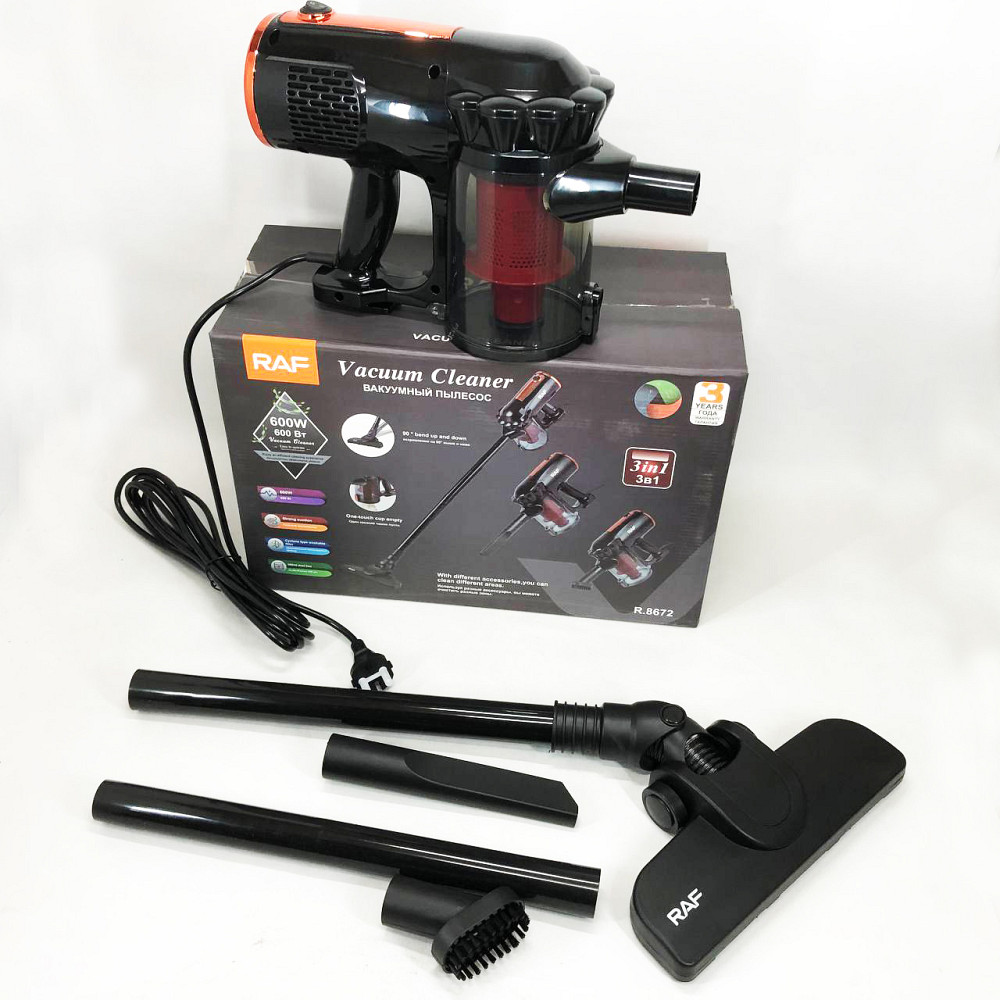 Вертикальный мощный пылесос без мешка RAF, Многофункциональный вертикальный пылесос TV-67 Львов - изображение 6