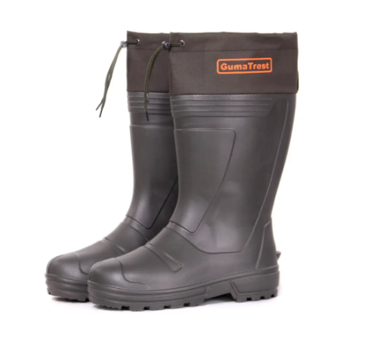 Чоботи зимові для риболовлі до -30 °C EVA з фольгованим вкладнем ГумаТрест E-07/Сапоги гумові Кривий Ріг