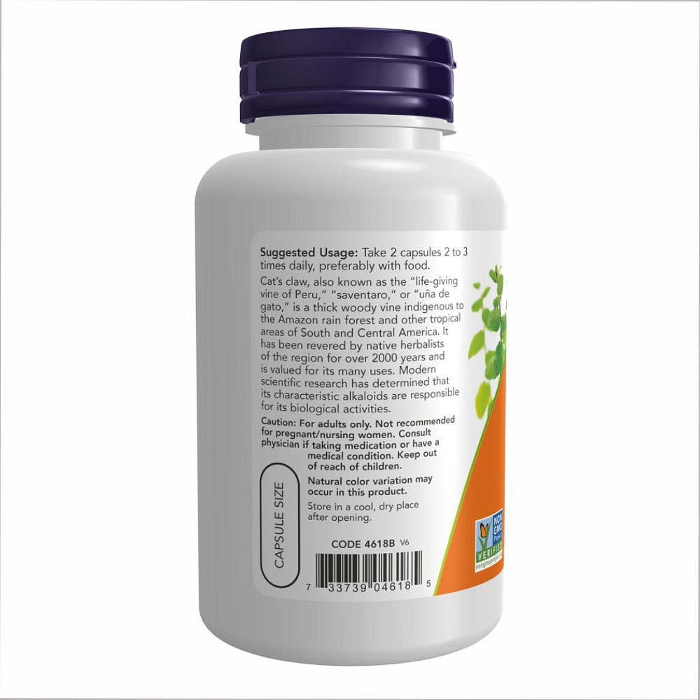 Cat's Claw 500mg - 100 vcaps Луцьк - фото 3