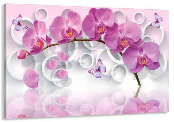 Картина полотно у вітальню / спальню   Орхідея   MLP_165  ( 60х30см ) 70x140 см Київ