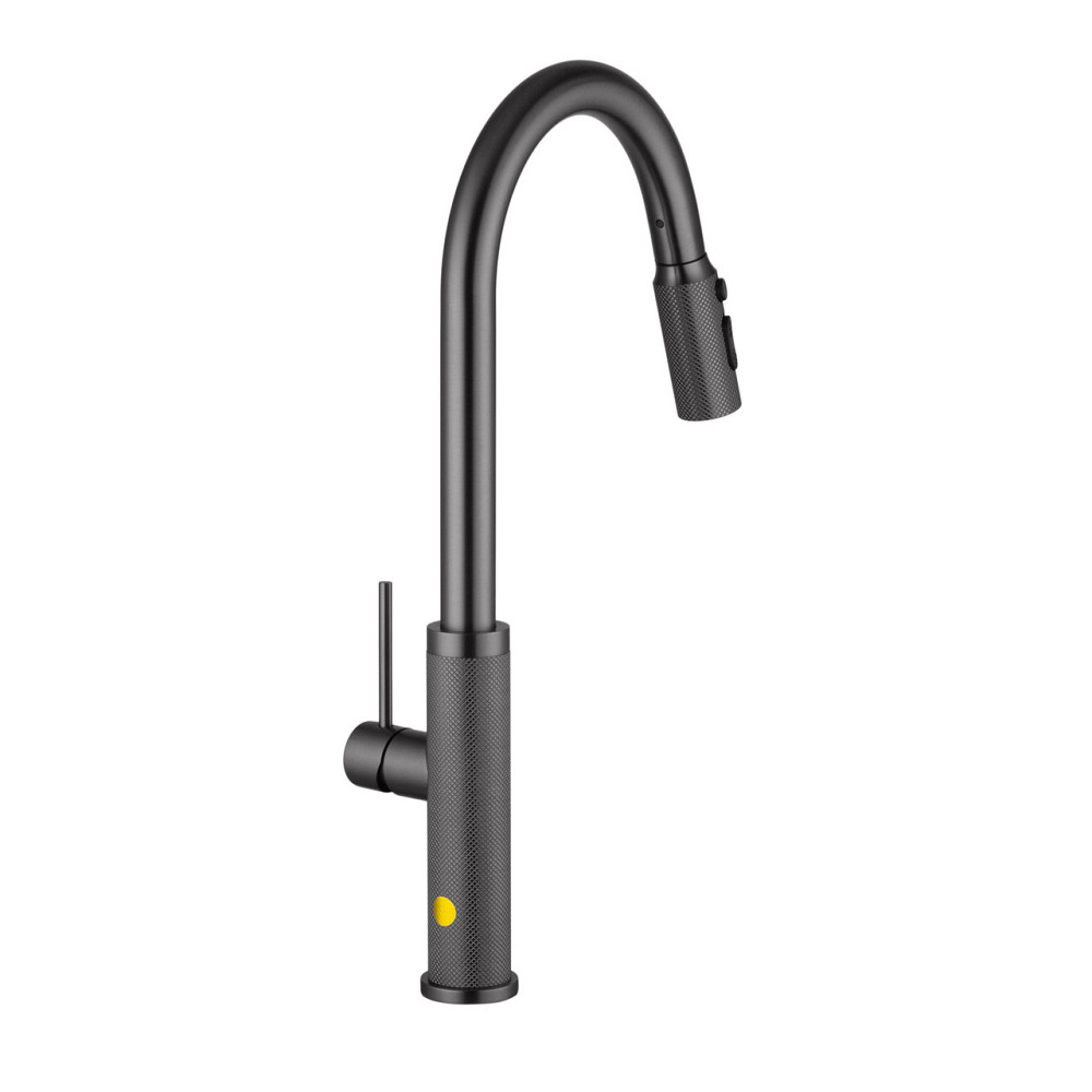 Змішувач для кухні Kroner KRP Edelstahl Berg — GRP030-T Київ - фото 3