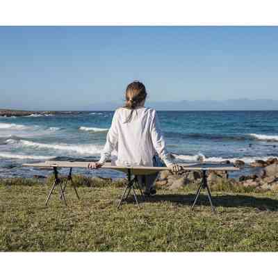 Раскладушка Naturehike NH19JJ006 Black (6927595740606) Винница