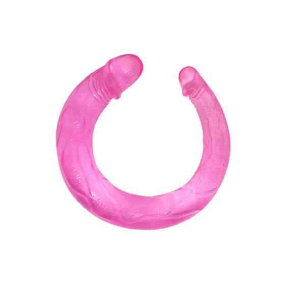 Двосторонній фалоімітатор - Double Dones Dildo Pink Sex Aura Київ