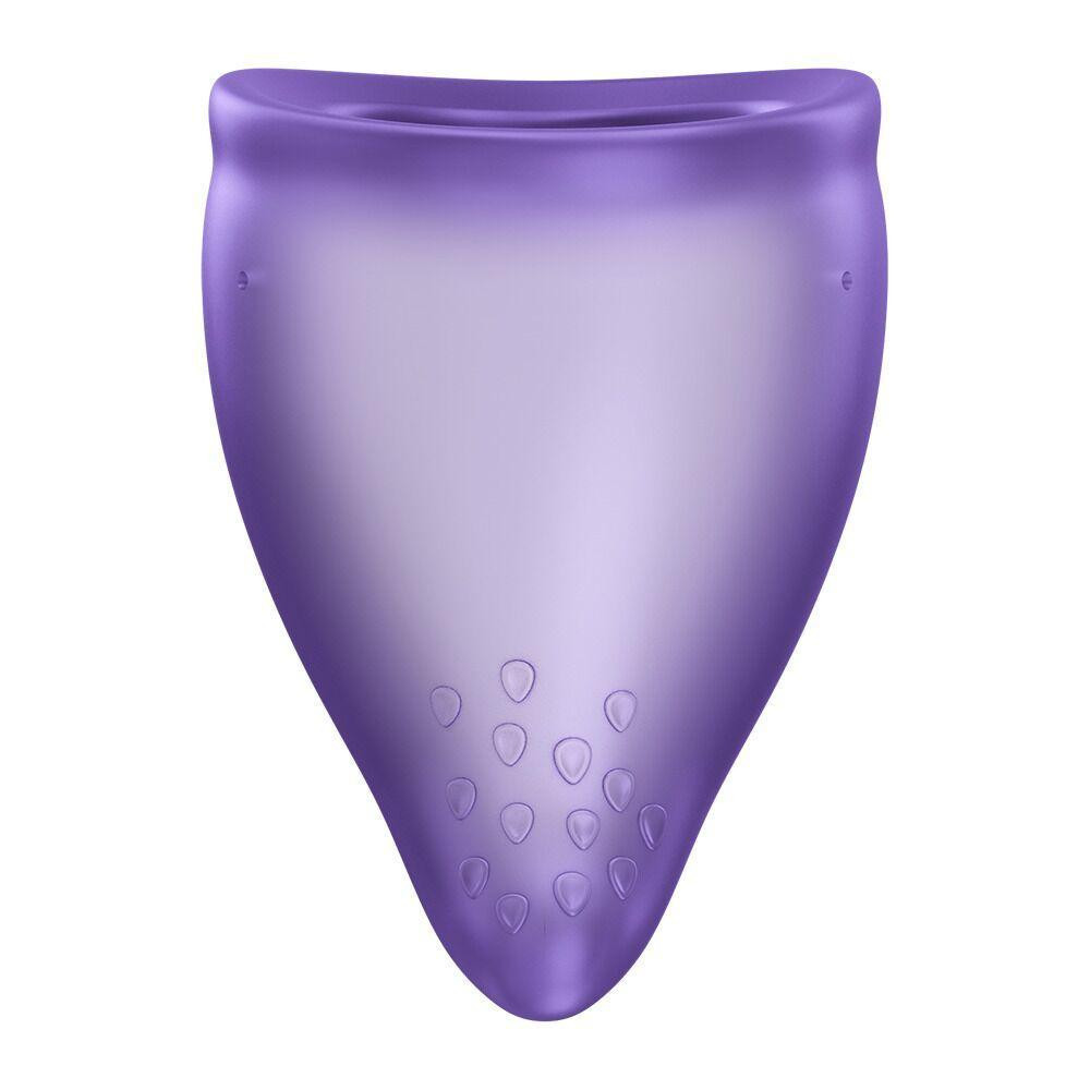 Менструальная чаша Fun Factory FUN CUP SIZE B Black Currant, многоразовая, диаметр 4,3 см, объем 30 мл Sex Aura Киев - изображение 1